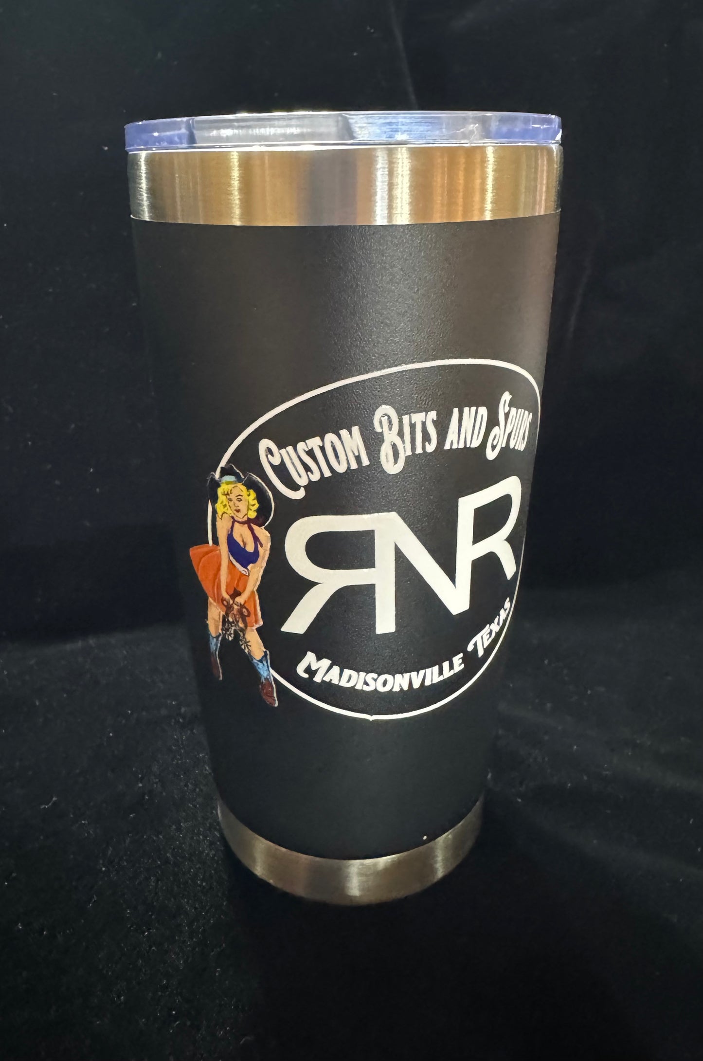 20 oz double wall stainless steel with lid