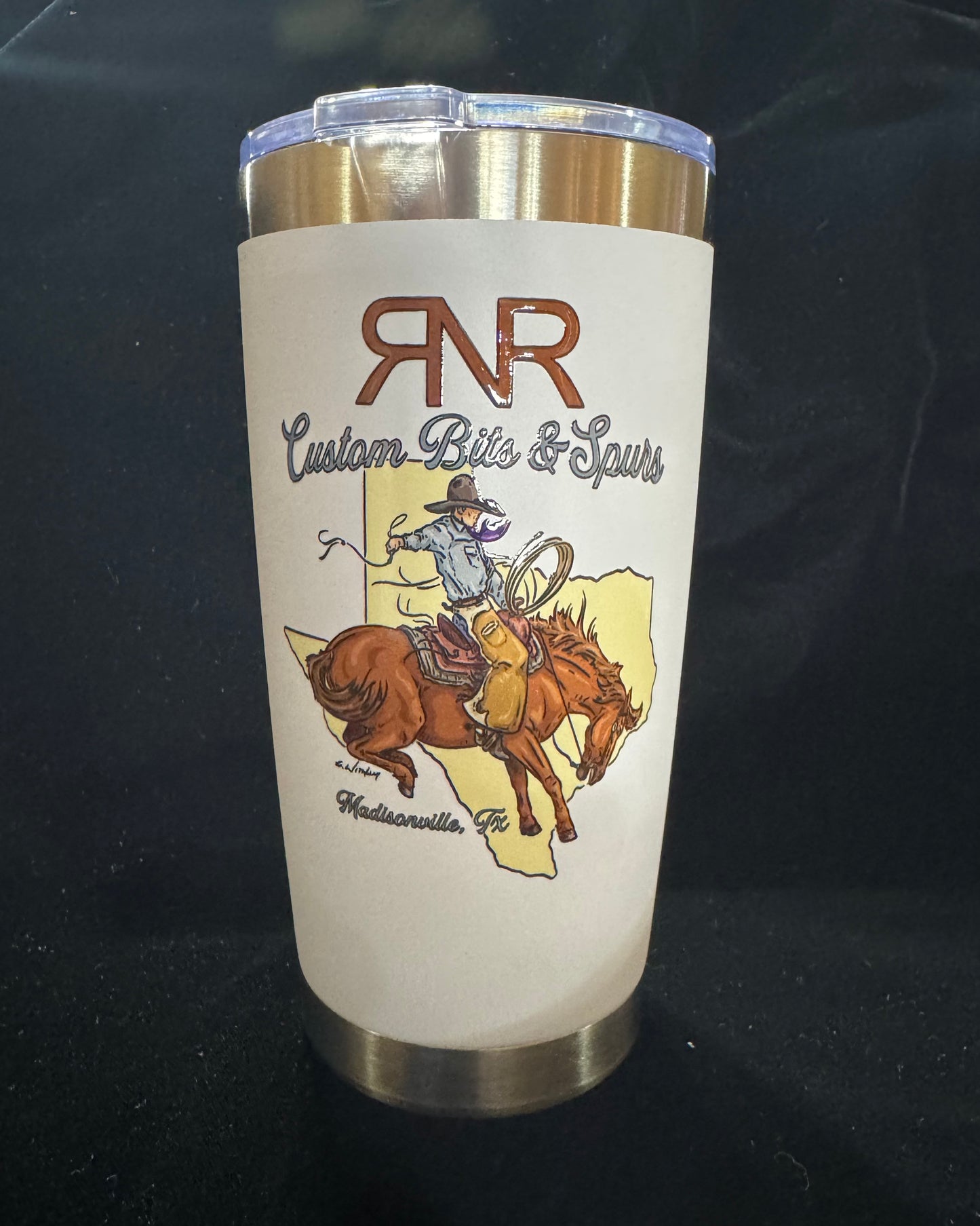 20 oz double wall stainless steel with lid