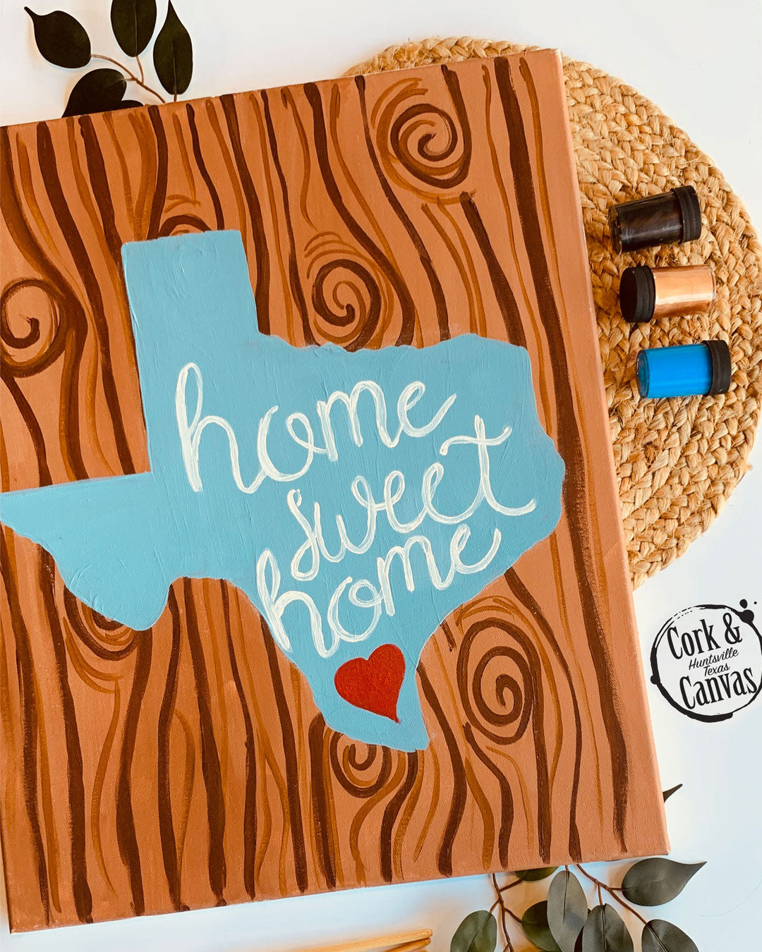 Cork & Canvas Painting Event October 25, 2025